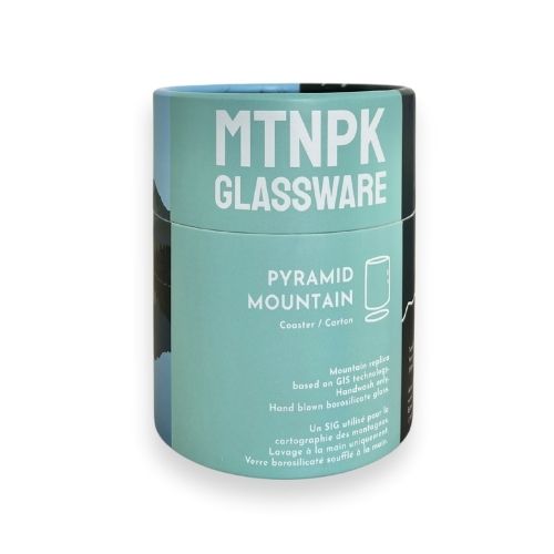 MTNPK Glassware- Pyramid Mountain