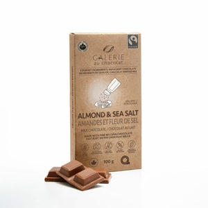 Galerie au Chocolat- Milk Chocolate Almond & Sea Salt